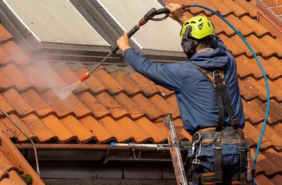 Démoussage et hydrofuge de toiture à Sospel